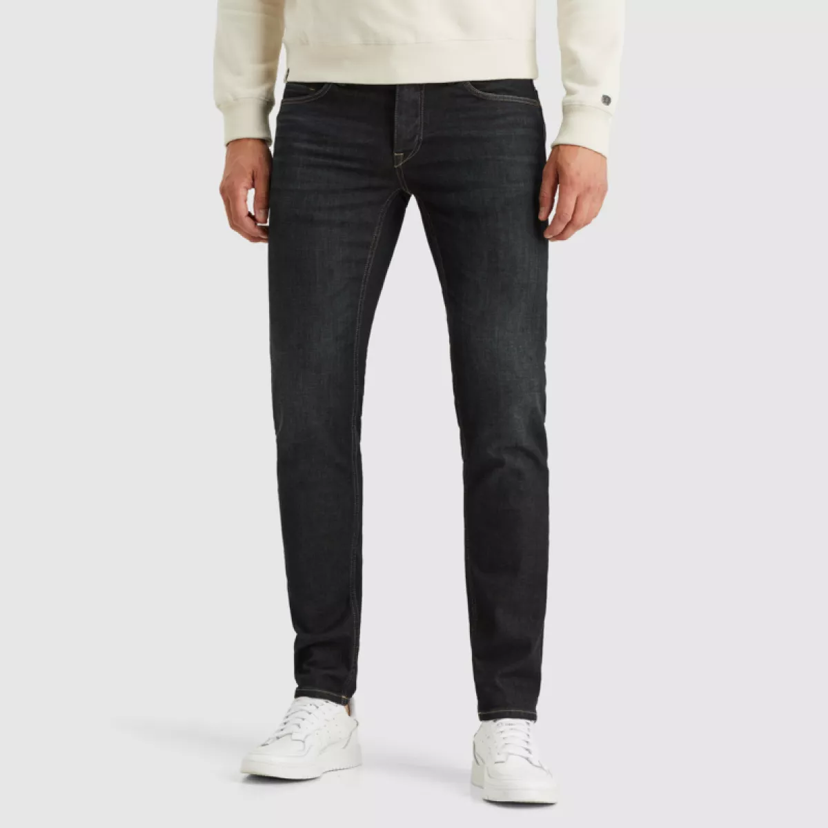 CAST IRON-RISER SLIM RINSED DARK WASH-CTR390-RDW-DONKER DENIM
