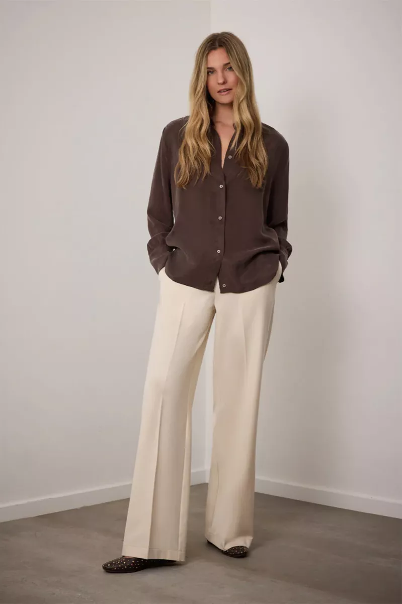 Corel-Carmelia Pants Solead Laminato-1012-1204-28 Caramel-CAMEL