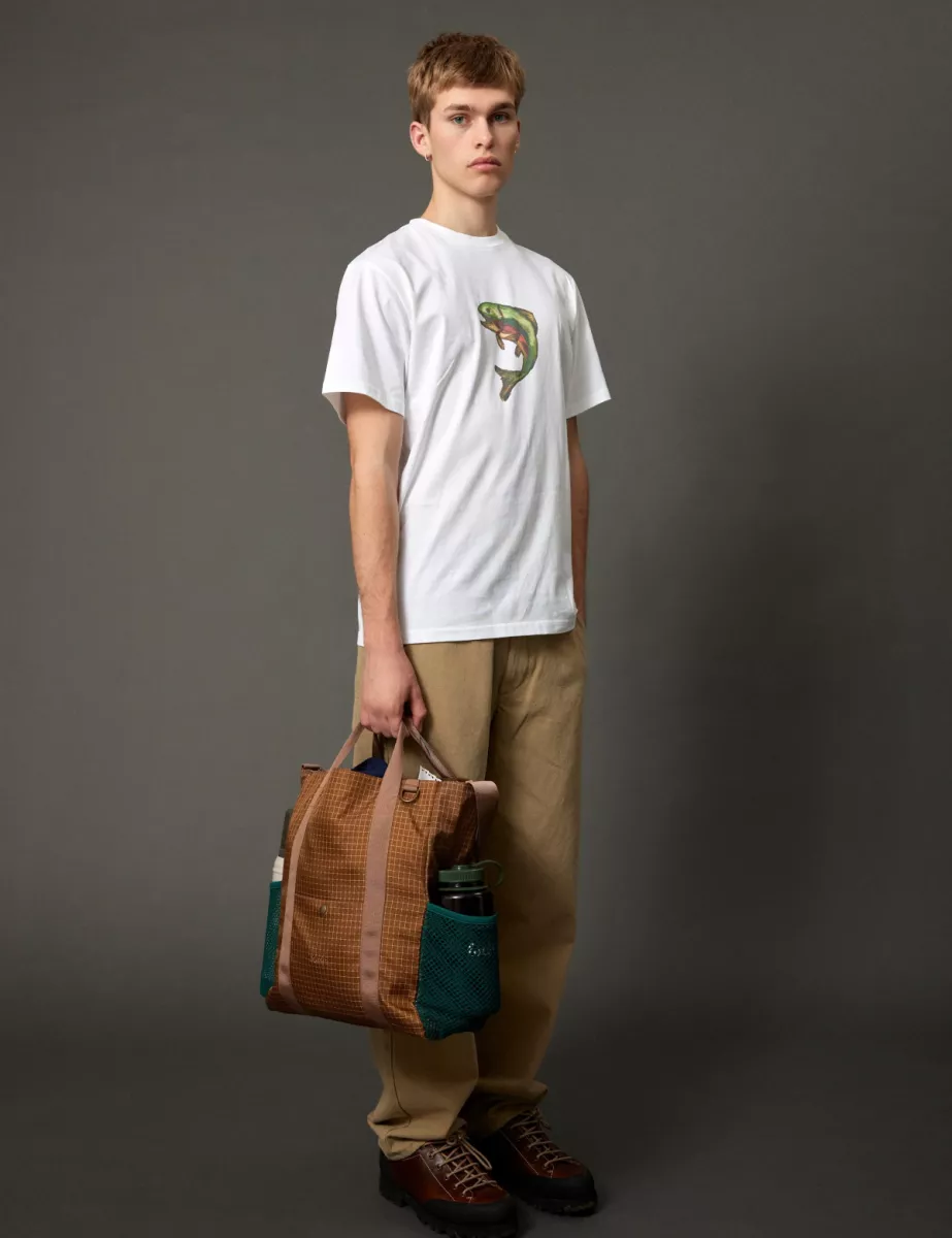 Foret-Catch t-shirt-F7003-White-WIT