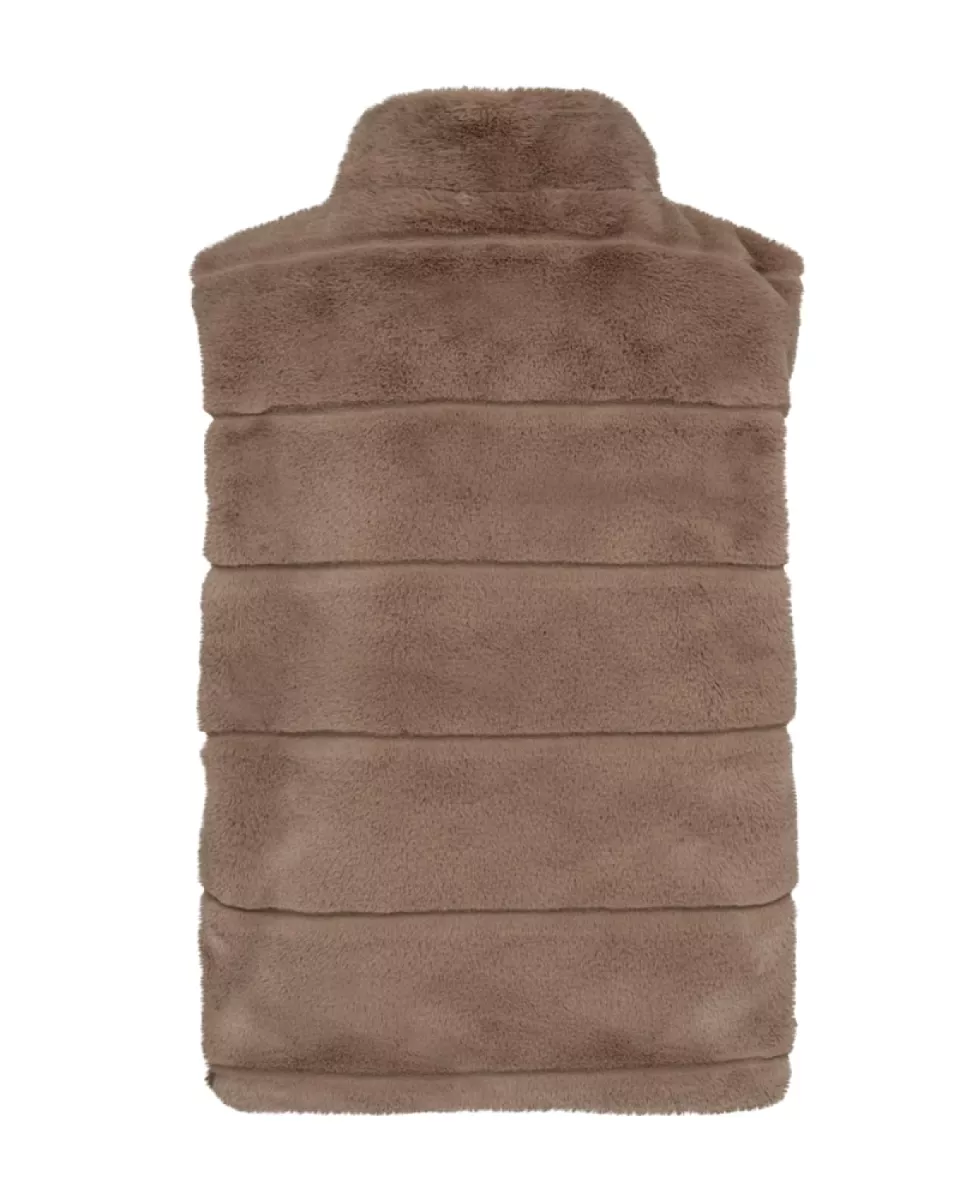 FREE QUENT-Foxy Waistcoat-203049-Desert Taupe-TAUPE