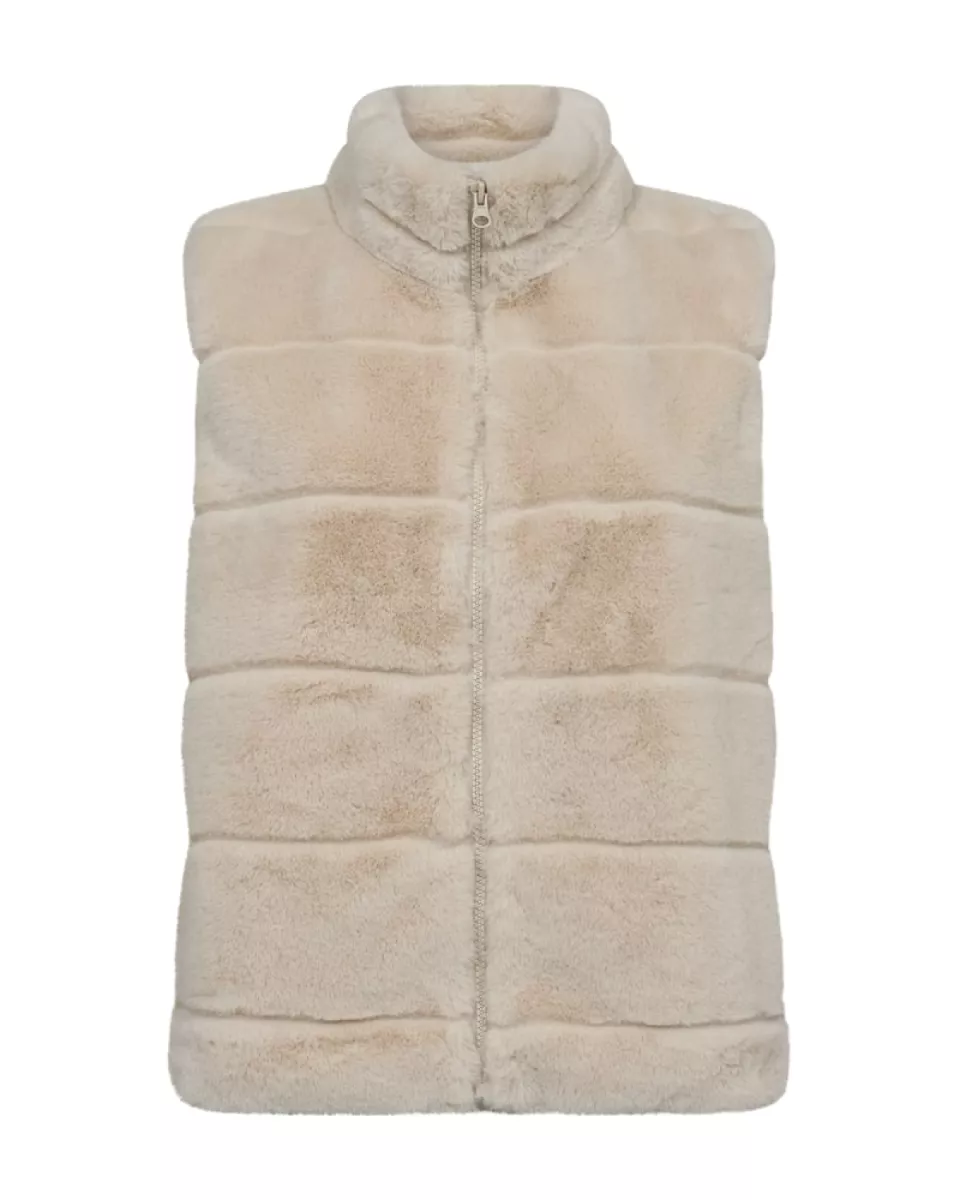 FREE QUENT-Foxy Waistcoat-203049-Moonbeam-CREME