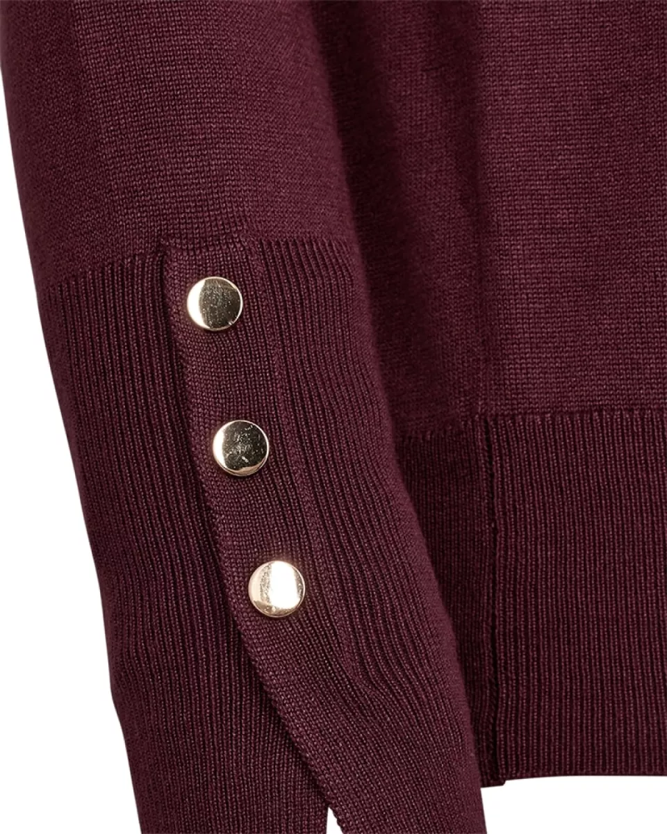 FREE QUENT-Katie Pullover-203030-Port Royale-BORDEAUX