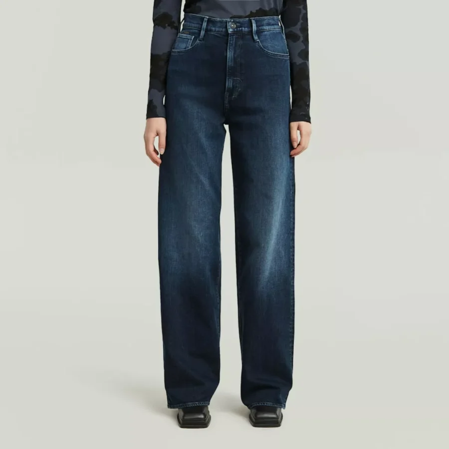 G-STAR-Deck 2.0 high loose wmn-D23591-D930-H456 worn in polar circle-DONKER DENIM