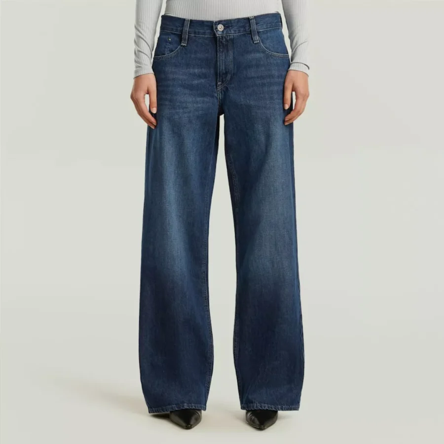 G-STAR-Judee loose WMN-D22889-E353-H487 worn in indigo veil-INDIGO