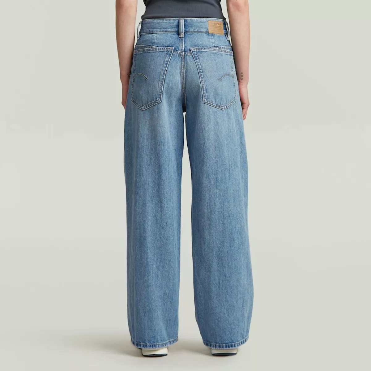 G-STAR-Skater high loose jeans-D25286-D499-H563 vintage stratus blue-DENIM