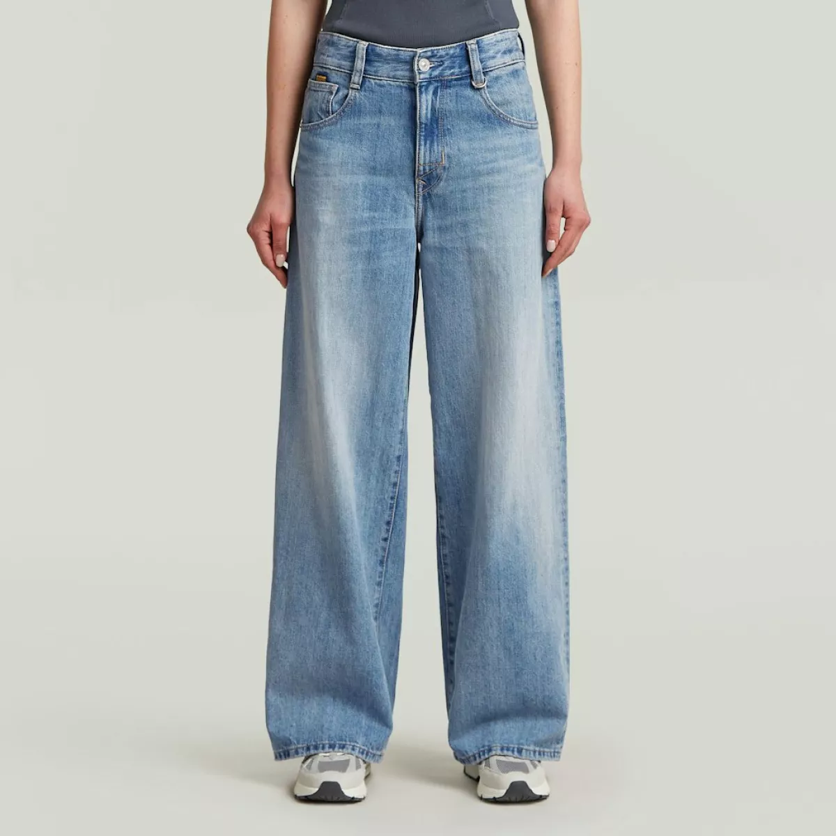 G-STAR-Skater high loose jeans-D25286-D499-H563 vintage stratus blue-DENIM