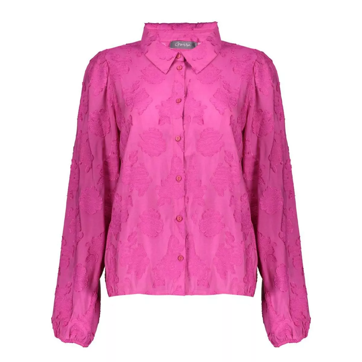 GEISHA-Blouse fille coupe-53754-20-420 pink-PINK