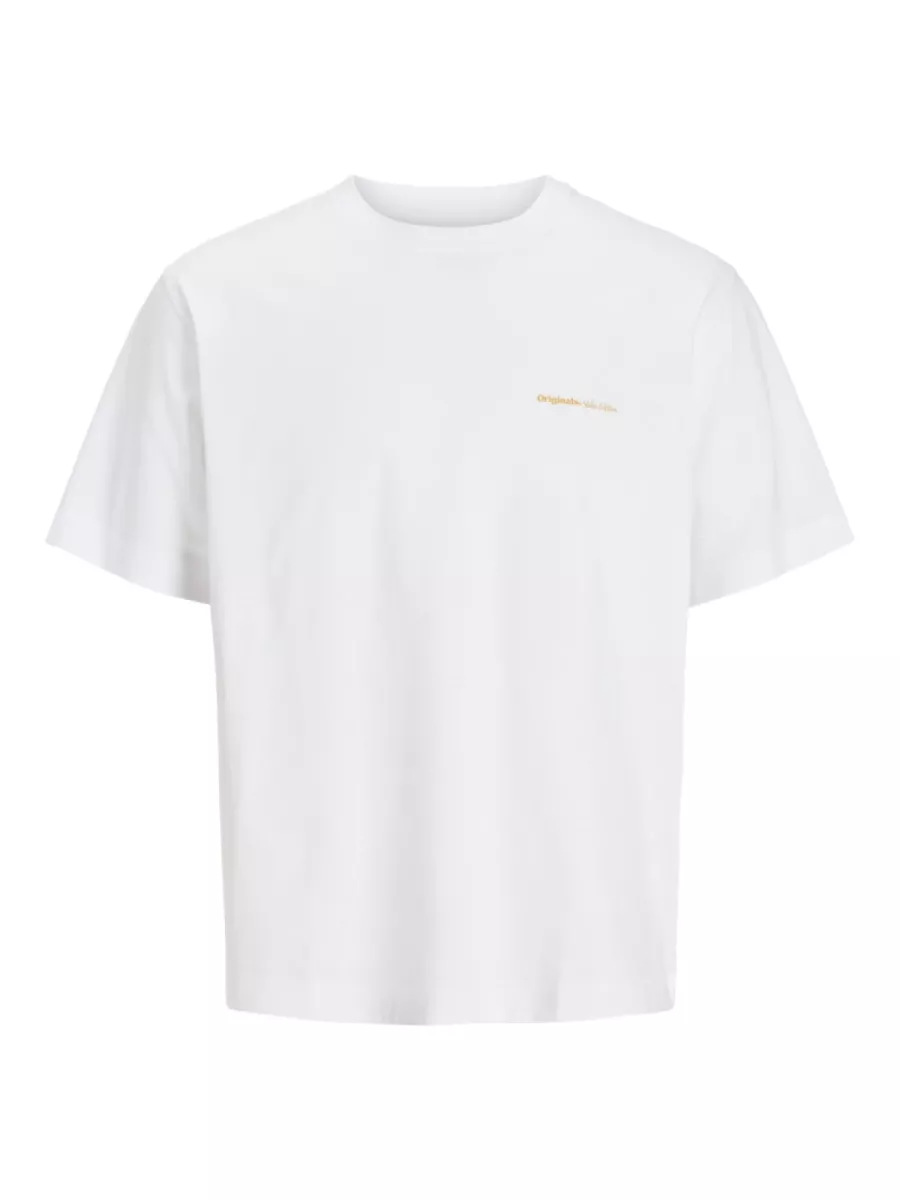 JACK & JONES-JORPAROS EASTER SKETCH TEE SS CREW-12273171--WIT