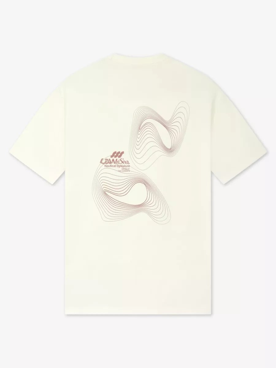 Law of the Sea-Epicentre artwork tee-10263-901 coconut milk-OFF WHITE