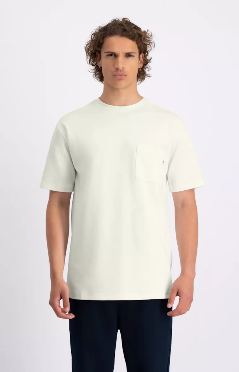 Law of the Sea-Koltur heavy jersey iconic tee-90001-901 Coconut milk-WIT