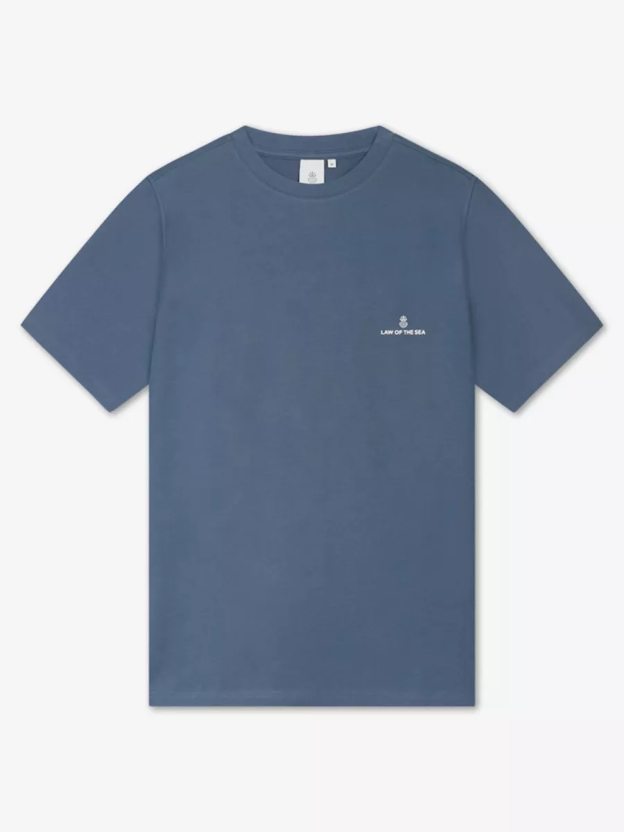 Law of the Sea-Law logo tee-10259-712 bering sea-DONKER GRIJS/GRAFIET