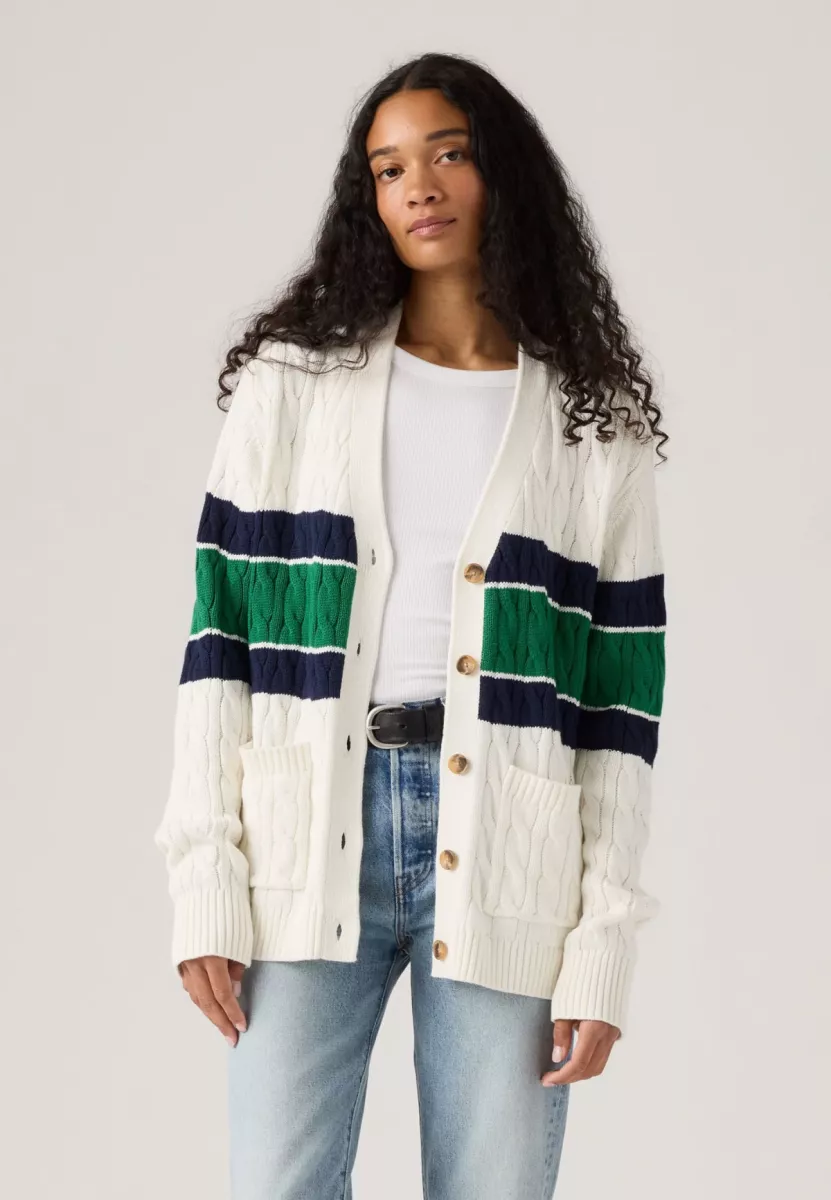 LEVI STRAUSS-Boyfriend Pocket Cardigan-000O0-0007-CREME