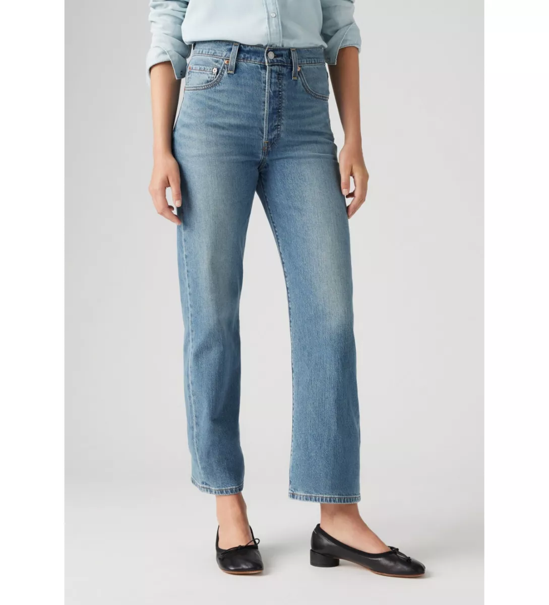 LEVI STRAUSS-Ribcage Straight Ankle C-72693-0230-JEANS