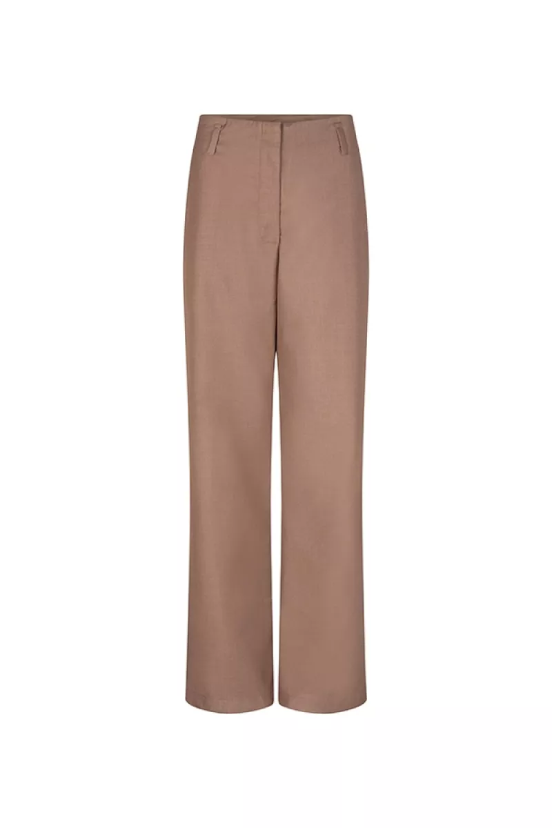 LOFTY MANNER-Pantalon-QH34.1 - Trouser Shayma-196 beige-BEIGE