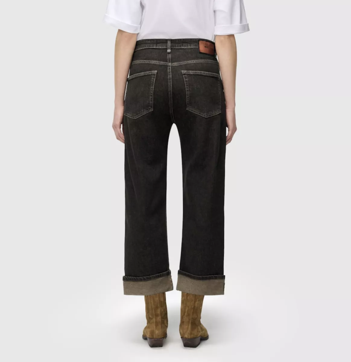 MAC-BAGGY; L; Trousers MAC Ladies-0361232190-D958-BRUIN
