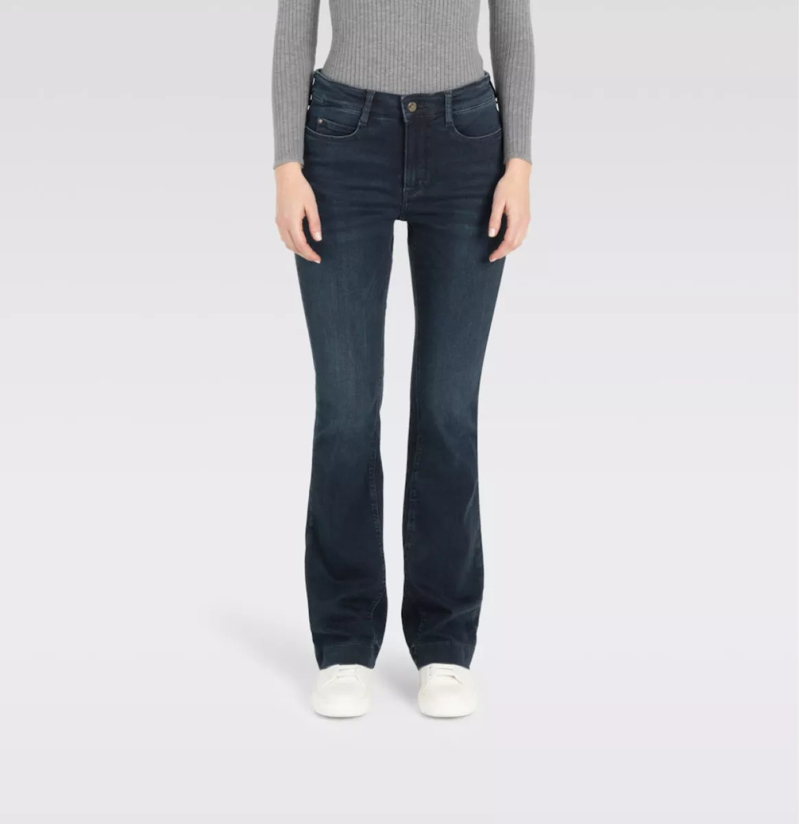 MAC-DREAM BOOT; 4; Trousers MAC Ladies-0358L542990-D858 Midnight blue-DENIM