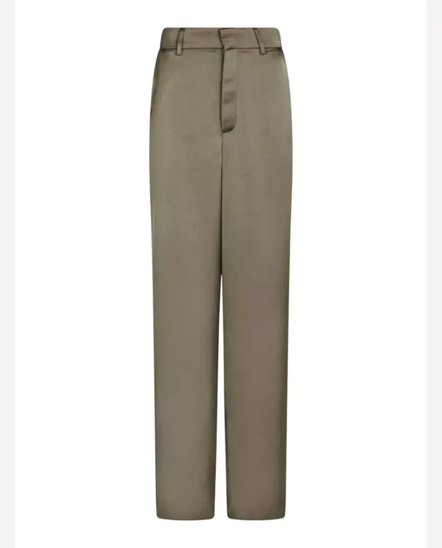 Neo Noir-Emmett Heavy Sateen Pants-164136-255 Cold Army-GROEN
