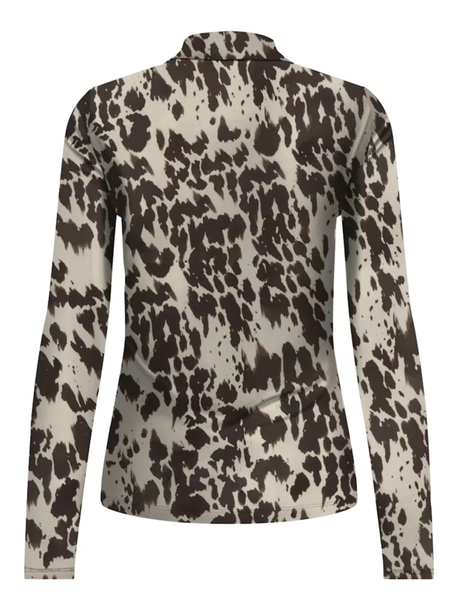 ONLY-ONLERICA LIFE MESH L/S TOP JRS NOOS-15141298-Black-BLACK