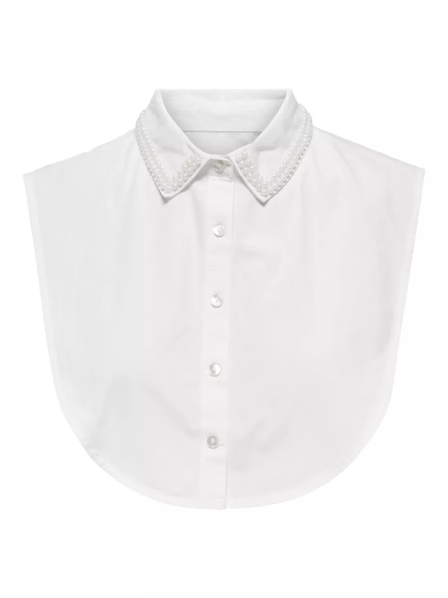 ONLY-ONLLISA PEARL COLLAR WVN-15322122-White-WIT COMBINATIES