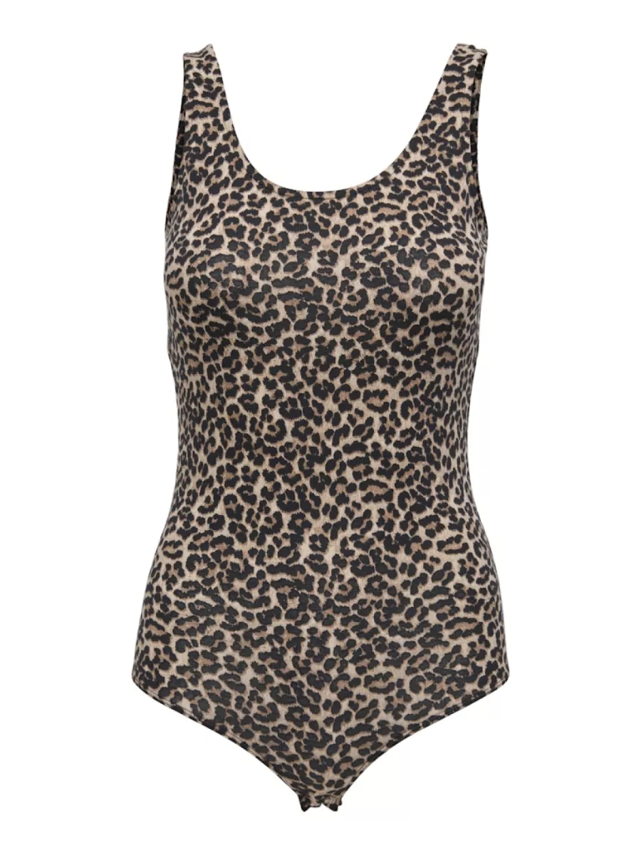ONLY-ONLLOVE LEO S/L BODY JRS-15345152--CREME