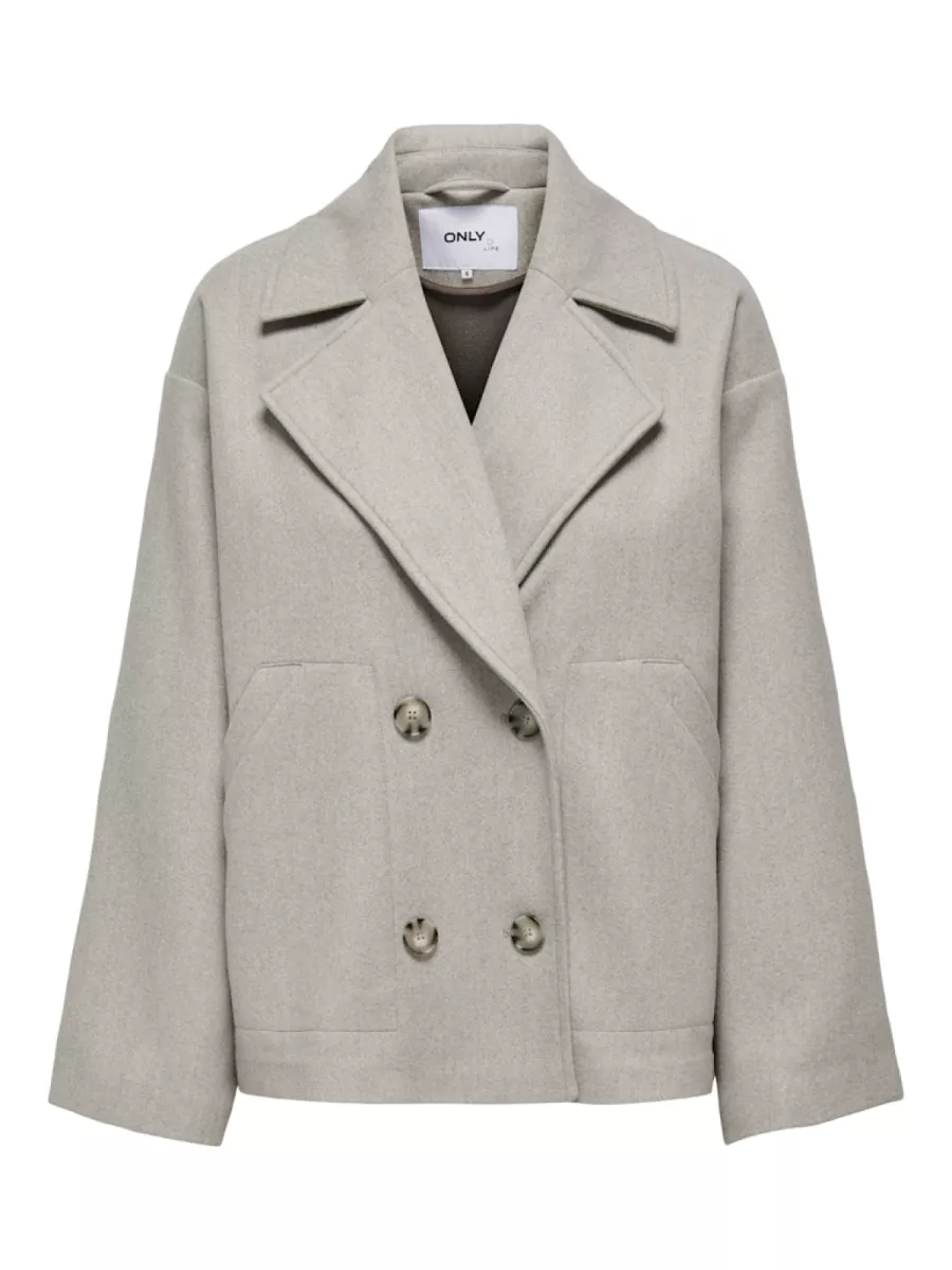 ONLY-ONLNANCY LIFE JACKET NOOS OTW-15315503-Simply Taupe-TAUPE