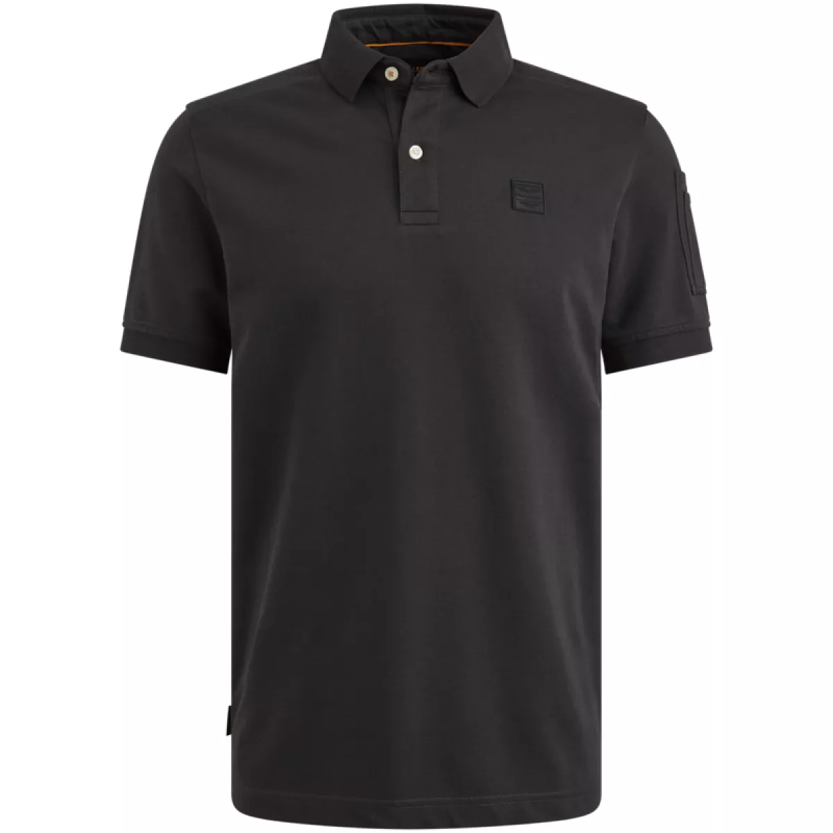 PME LEGEND-Short sleeve polo pique blend-PPSS2506866-9140 Obsidian-PAARS