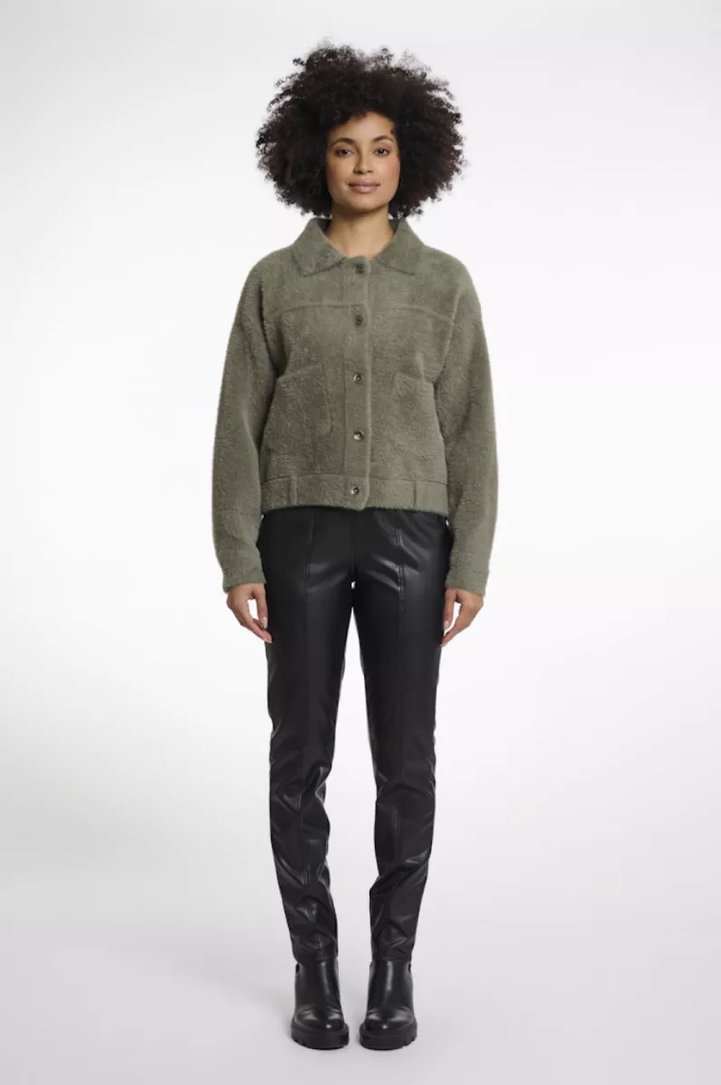 RINO & PELLE-Boxy Jacket-Bubbly.5002511-Green Ash-GROEN