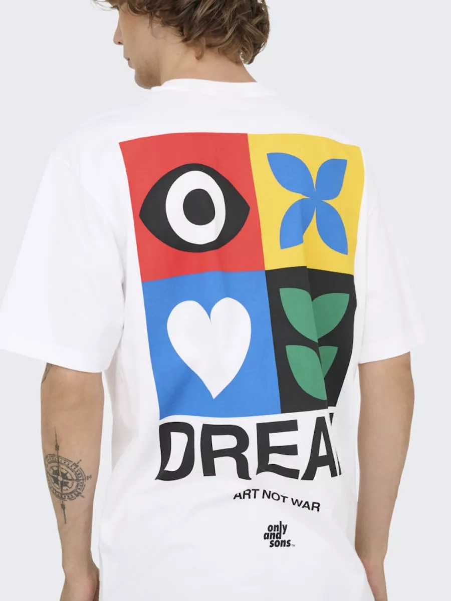 SONS-ONSFRED GIROUD RLX SS TEE-22036984-Bright White-WIT