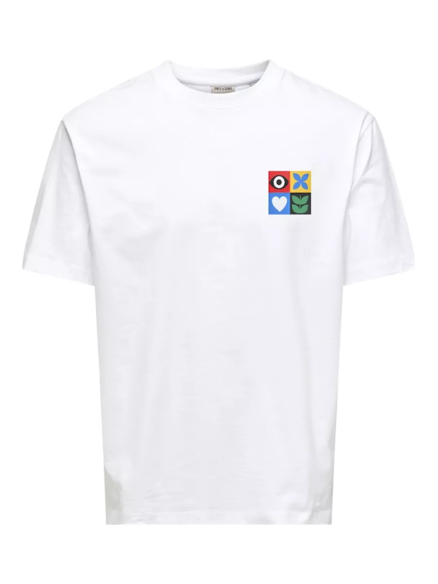SONS-ONSFRED GIROUD RLX SS TEE-22036984-Bright White-WIT