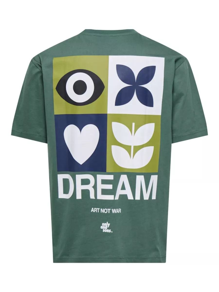 SONS-ONSFRED GIROUD RLX SS TEE-22036984-Mallard Green-GROEN
