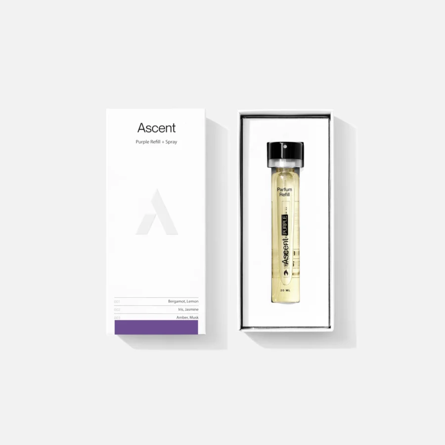 Ascent - 20ml - Parfum Refill + Spray - Purple
