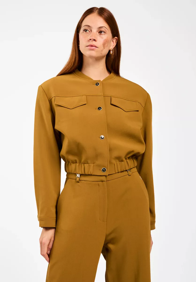 Aaiko-Jacket-Suus R Pes 345-191034 French Olive-OLIJF