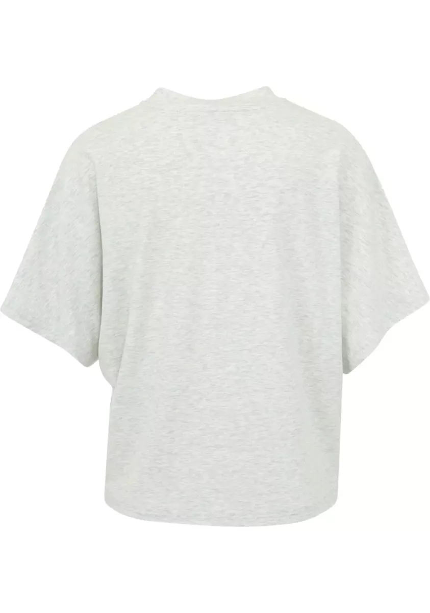 Aimee The Label-Shirt LM-Elara-Grey Melange-GRIJS MELEE