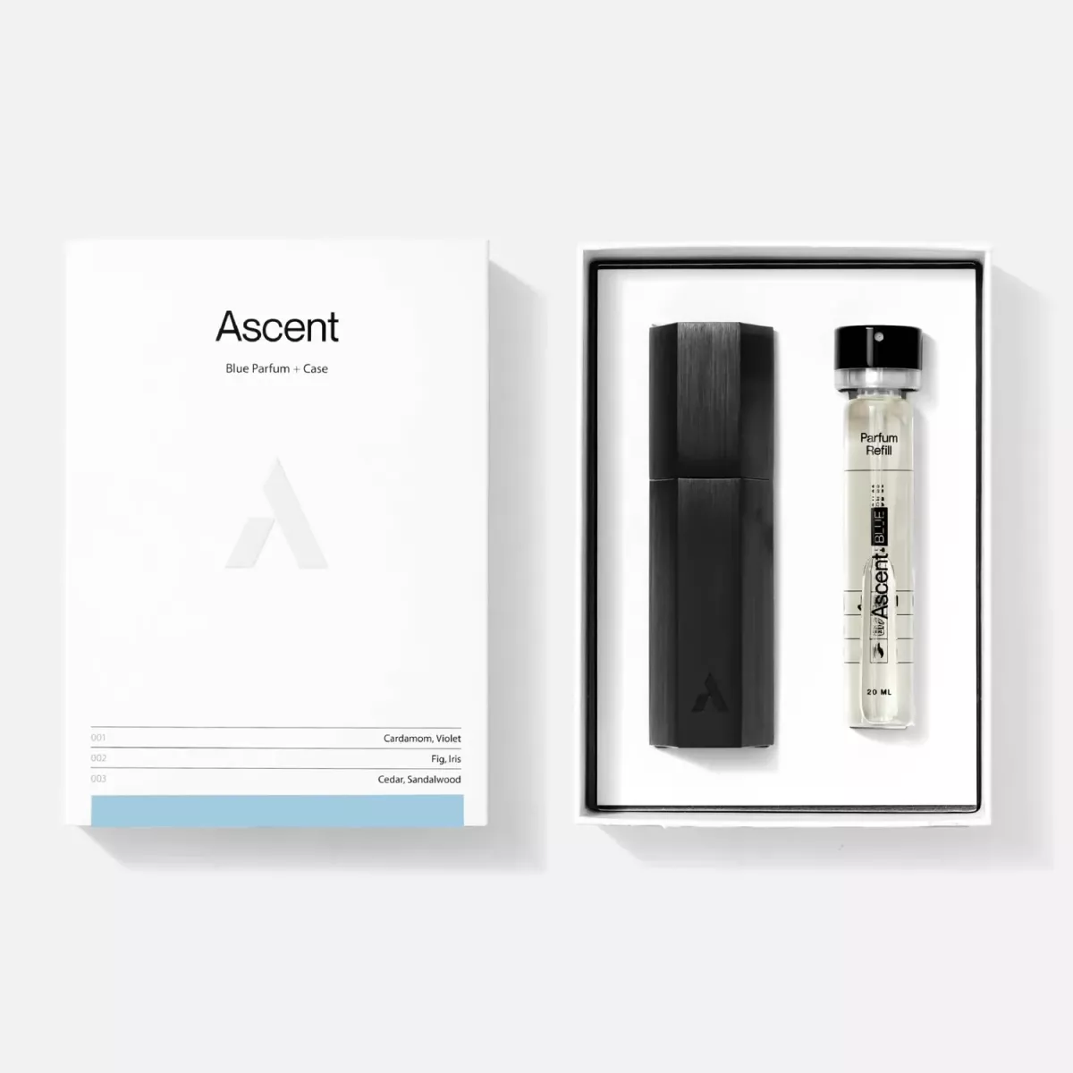 Ascent-20ml-Case + Parfum Refill-Blue-ASSORTI