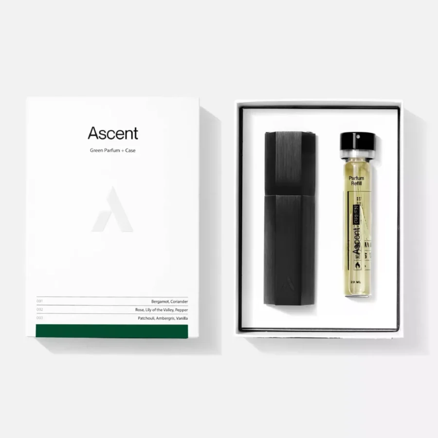Ascent-20ml-Case + Parfum Refill-Green-ASSORTI