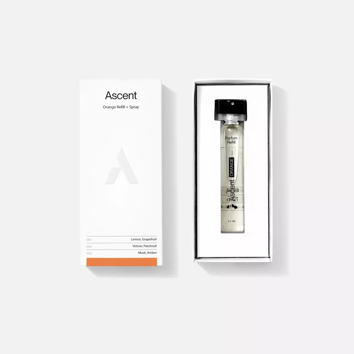 Ascent-20ml-Case + Parfum Refill-Orange-ASSORTI