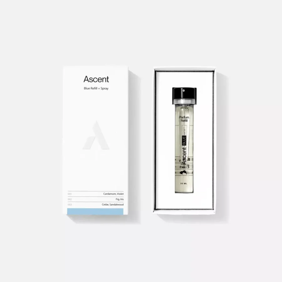 Ascent-20ml-Parfum Refill + Spray-Blue-ASSORTI