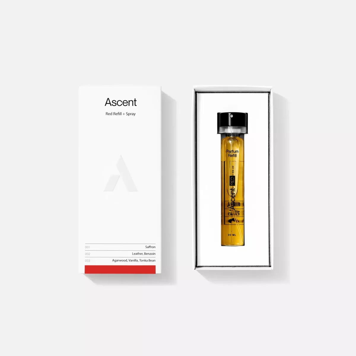Ascent-20ml-Parfum Refill + Spray-Red-ASSORTI
