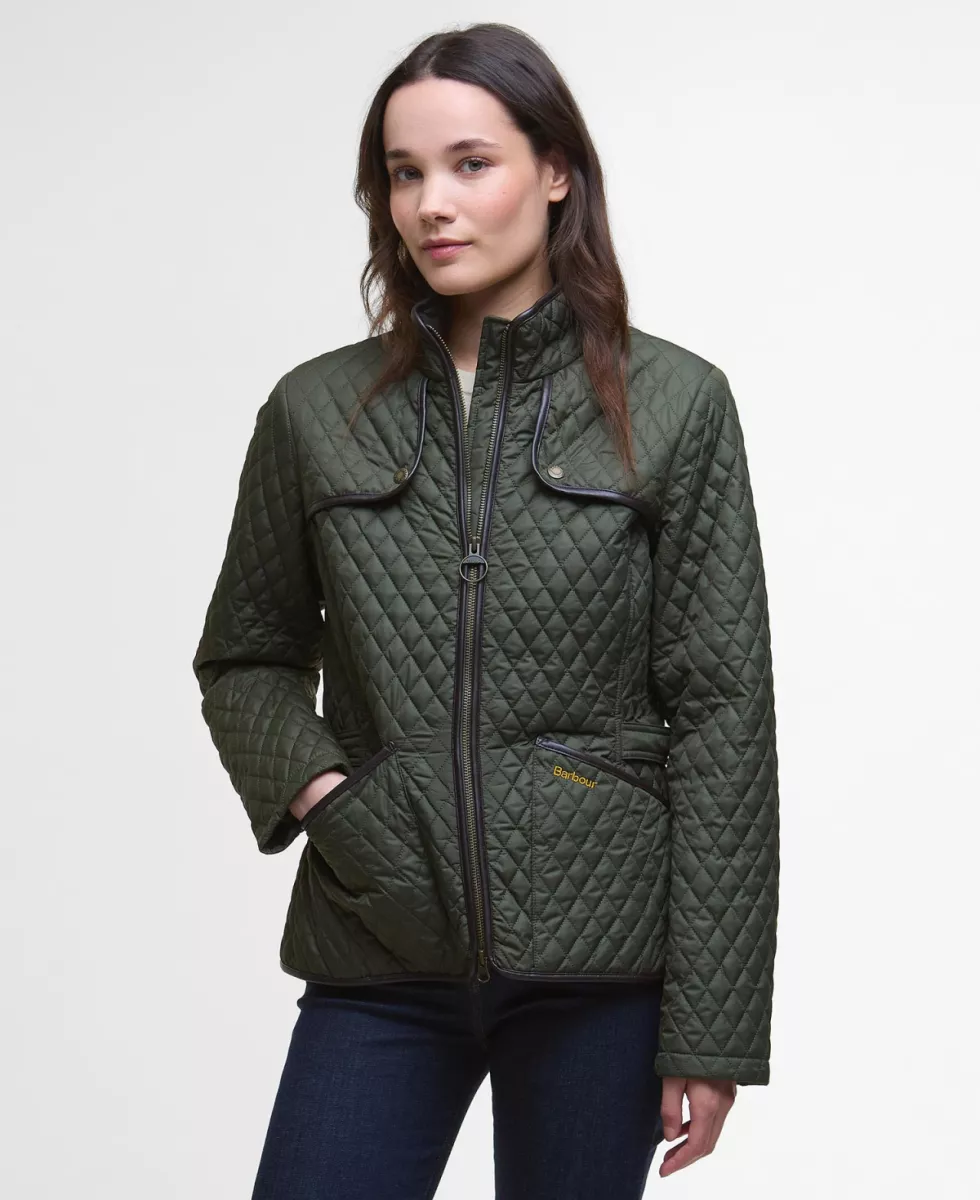 Barbour--LQU1856-GN91 Olive-OLIJF