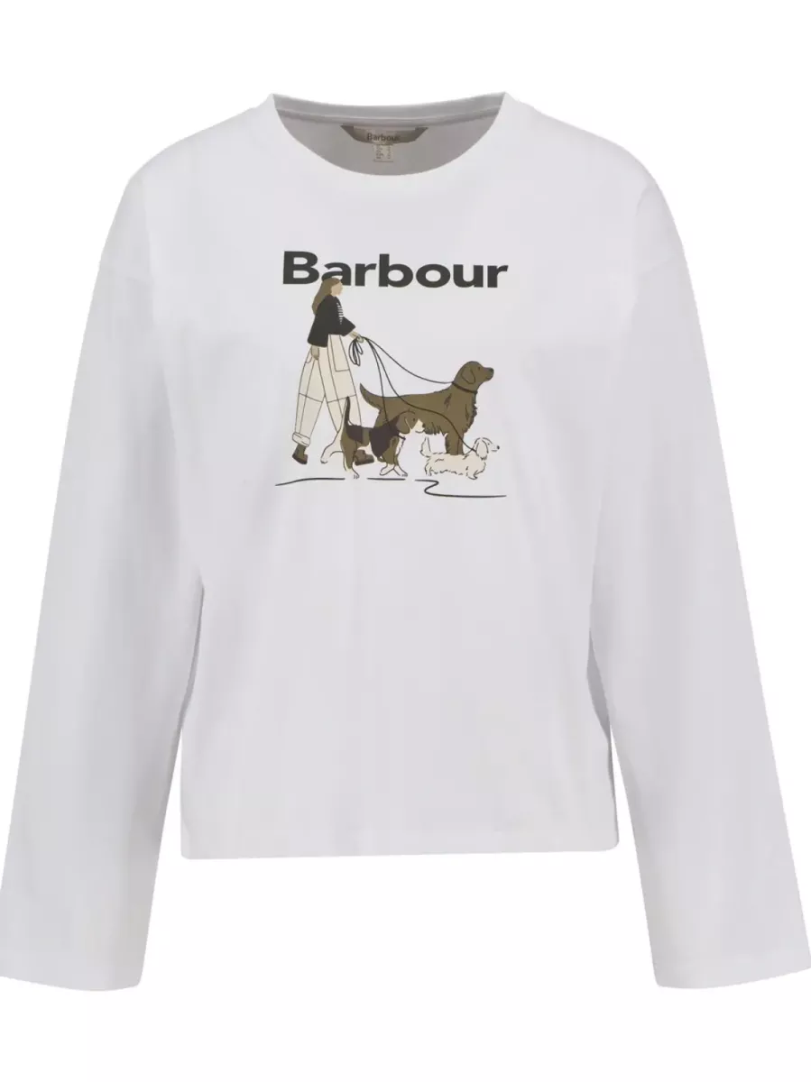 Barbour--LTS0686-WH11 White-WIT