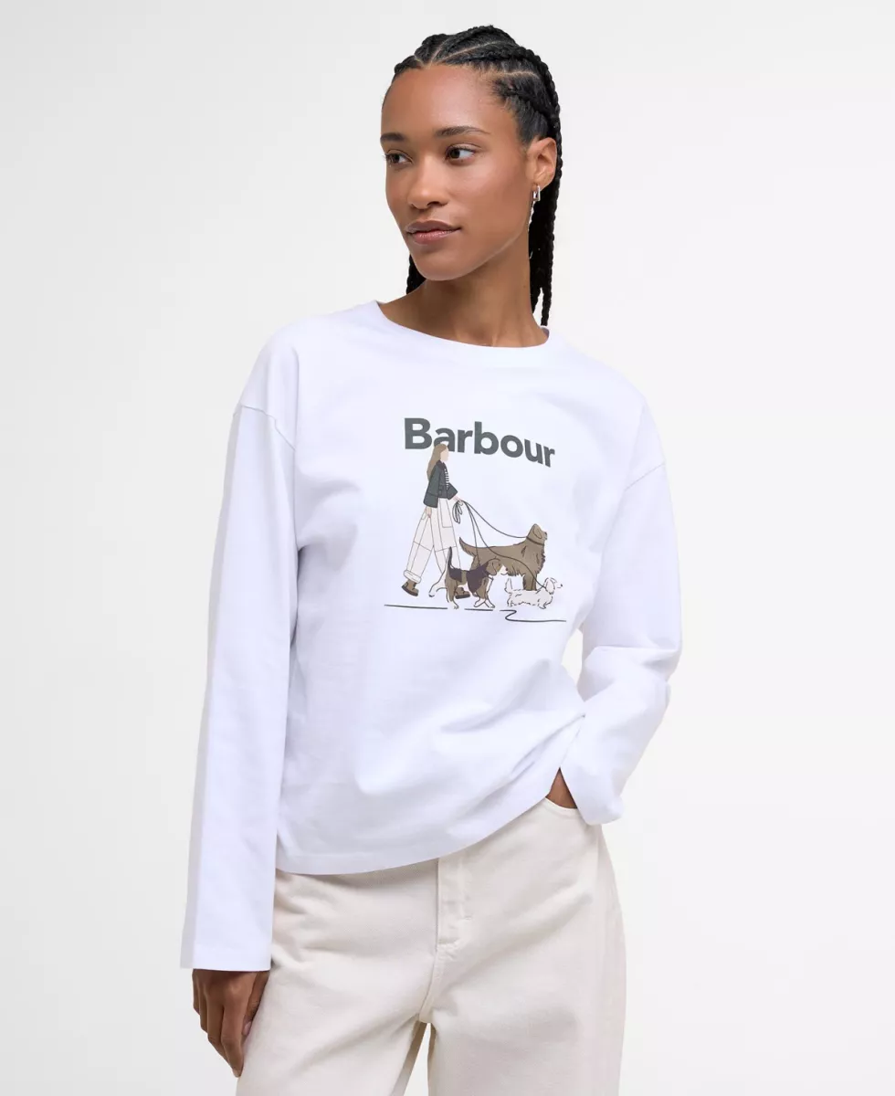 Barbour--LTS0686-WH11 White-WIT