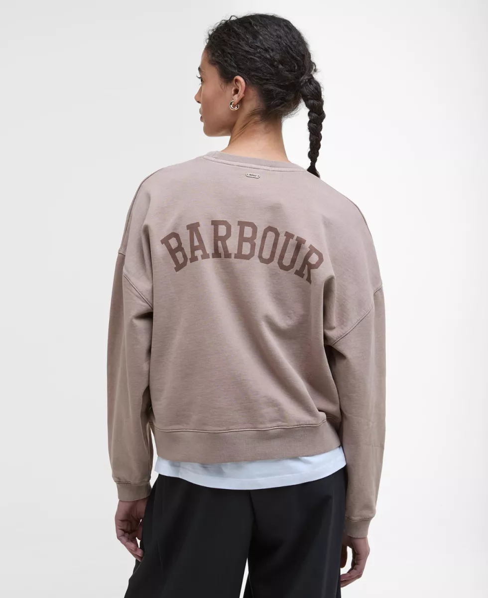 Barbour-Sweater-LOL0613-BE31 Militairy Brown-BRUIN