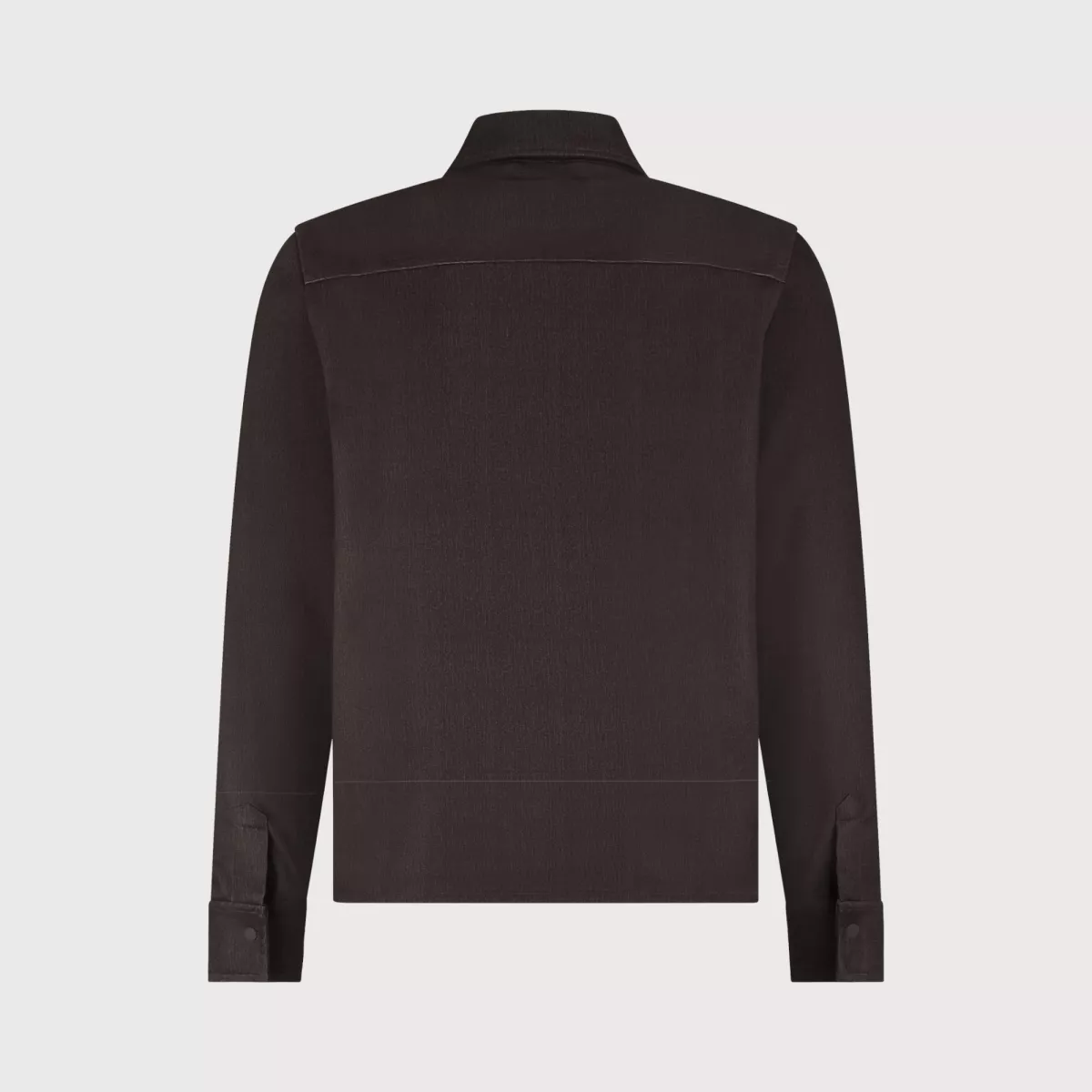 BLUE INDUSTRY-Blue industry shirtjacket-PISAW25-M4-Brown-BRUIN
