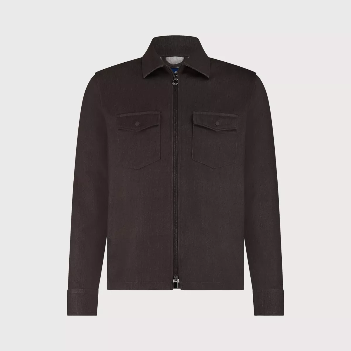 BLUE INDUSTRY-Blue industry shirtjacket-PISAW25-M4-Brown-BRUIN