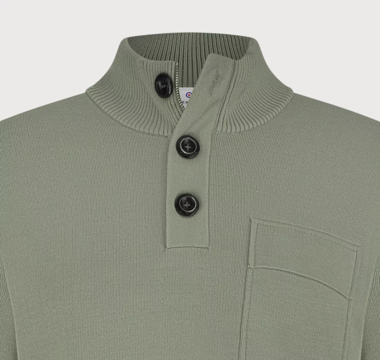 BLUE INDUSTRY-Pullover-KBIW25-M11-Khaki-KHAKI