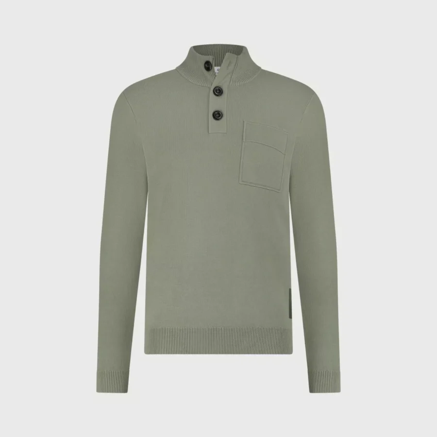 BLUE INDUSTRY-Pullover-KBIW25-M11-Khaki-KHAKI