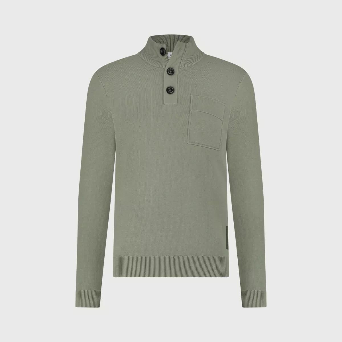 BLUE INDUSTRY-Pullover-KBIW25-M11-Khaki-KHAKI