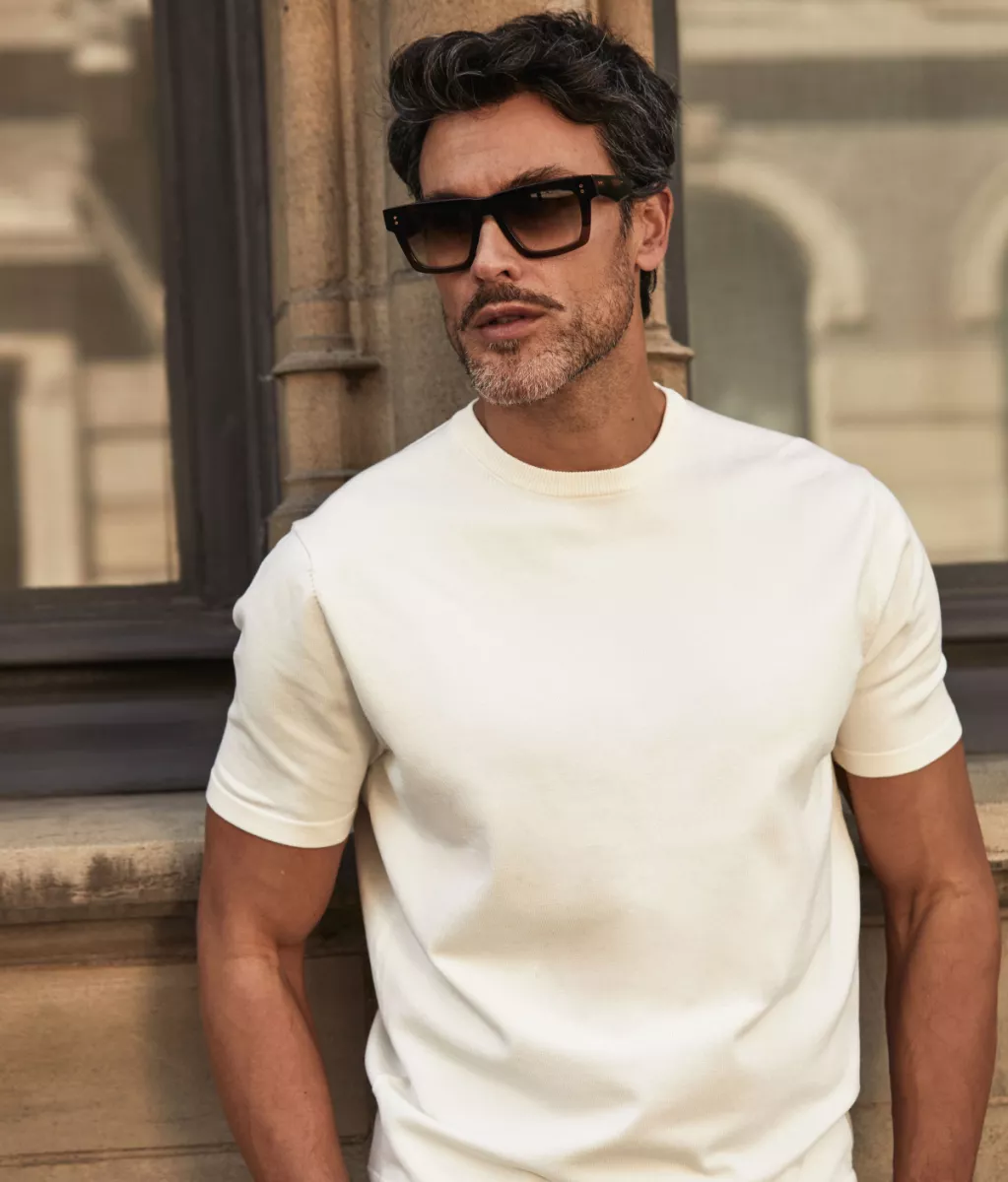 BLUE INDUSTRY-T-shirt-KBIW25-M10-Off white-OFF WHITE