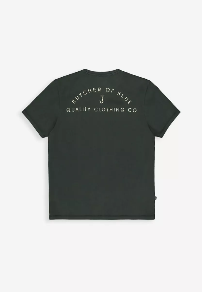 BUTCHER OF BLUE-Army QCC Tee-M2522001-754 conda green-LEGERGROEN