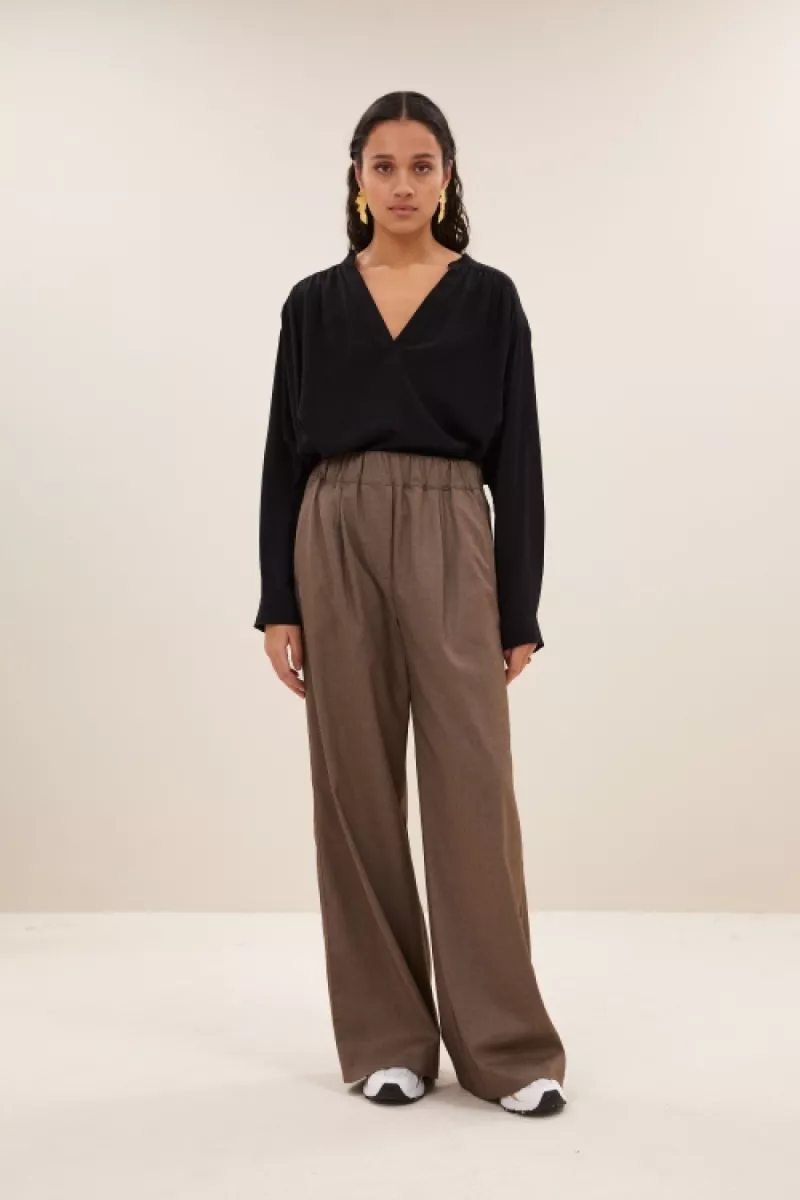By-bar-Benji Melange Pants-25518005-1706 Biscuit Melee-ZAND